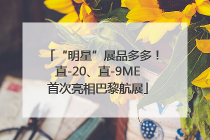 “明星”展品多多！直-20、直-9ME首次亮相巴黎航展