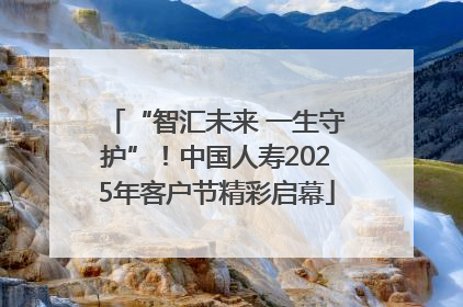 “智汇未来 一生守护”！中国人寿2025年客户节精彩启幕