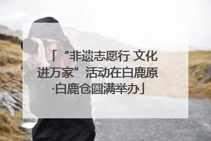 “非遗志愿行 文化进万家”活动在白鹿原·白鹿仓圆满举办