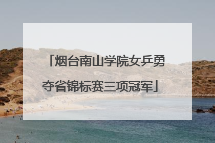 烟台南山学院女乒勇夺省锦标赛三项冠军