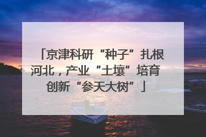 京津科研“种子”扎根河北，产业“土壤”培育创新“参天大树”