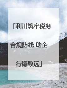 利川筑牢税务合规防线 助企行稳致远