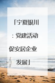 宁夏银川：党建活动促安居企业发展