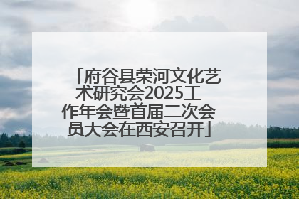 府谷县荣河文化艺术研究会2025工作年会暨首届二次会员大会在西安召开