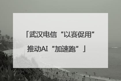 武汉电信“以赛促用”推动AI“加速跑”