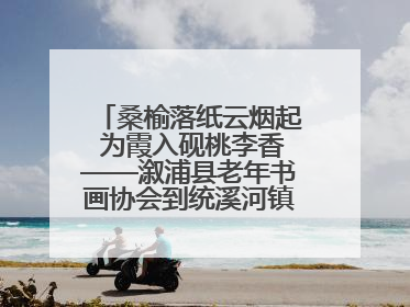 桑榆落纸云烟起 为霞入砚桃李香——溆浦县老年书画协会到统溪河镇学校开展书画进校园活动