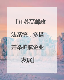 江苏高邮政法系统：多措并举护航企业发展