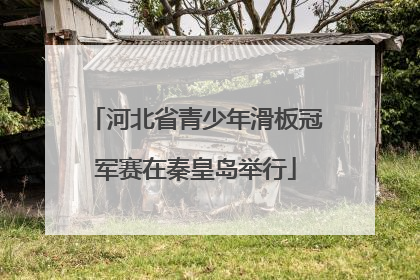 河北省青少年滑板冠军赛在秦皇岛举行
