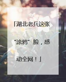 湖北老兵这张“涂鸦”脸，感动全网！