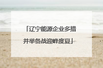 辽宁能源企业多措并举备战迎峰度夏