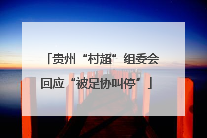 贵州“村超”组委会回应“被足协叫停”