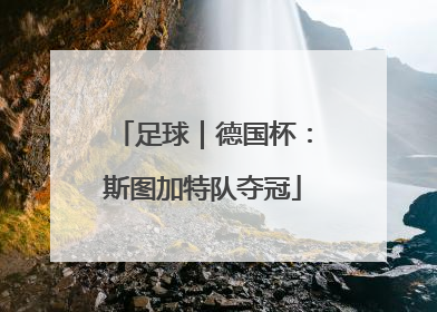 足球｜德国杯：斯图加特队夺冠