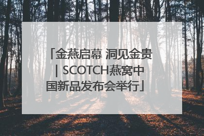 金燕启幕 洞见金贵｜SCOTCH燕窝中国新品发布会举行