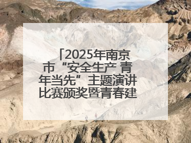 2025年南京市“安全生产 青年当先”主题演讲比赛颁奖暨青春建功高质量发展行动出征仪式举行