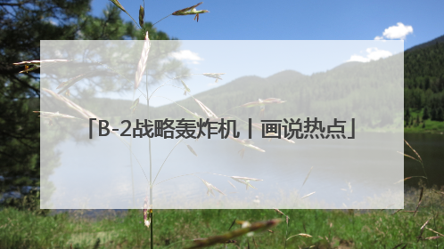 B-2战略轰炸机丨画说热点